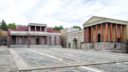 film set ancient rome city square temples